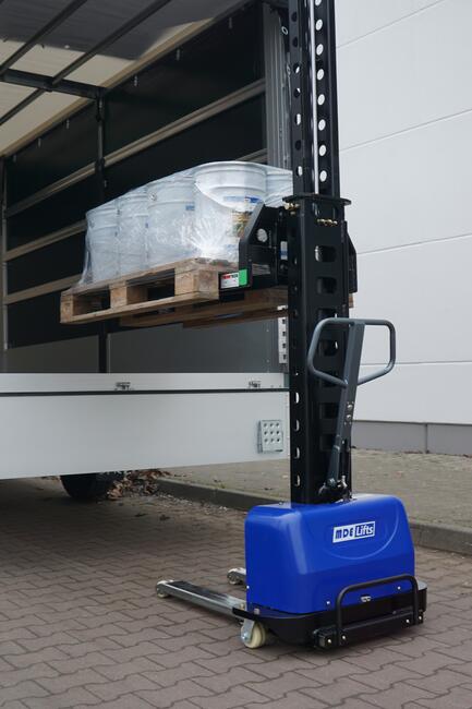 Podnośnik wózek samozaładowczy paletowy innolif 500 / 1000kg