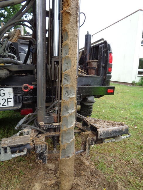 Odwierty, wiercenia, geolog, geologia, geotechnik, badania