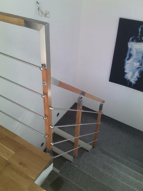 Balustrada nierdzewna poręcz barierka