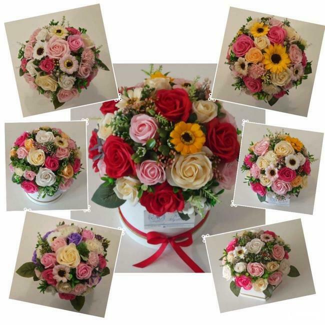 Kwiaty Mydlane na urodziny