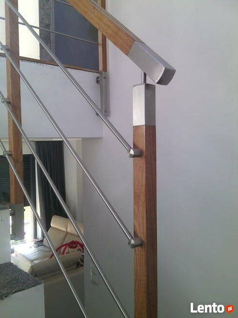 Balustrada nierdzewna poręcz barierka