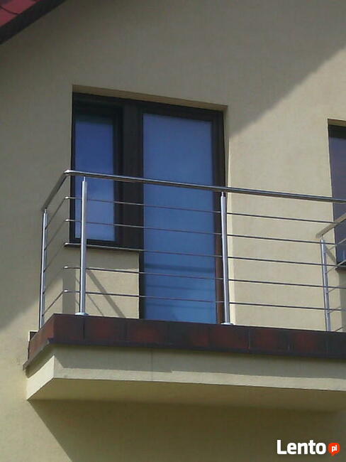 Balustrada nierdzewna poręcz barierka