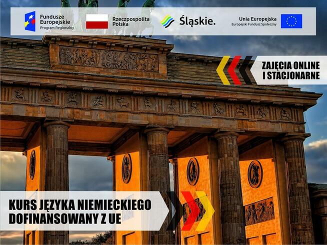 JĘZYK NIEMIECKI – KURS DOFINANSOWANY Z UE