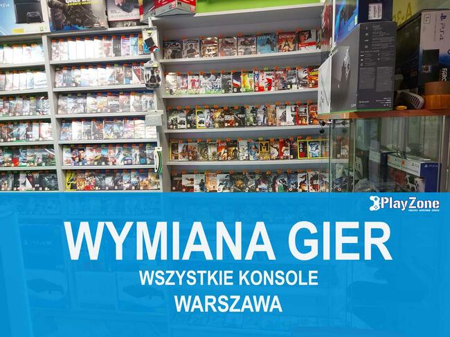 Wymiana gier na konsole | Sklep PlayZone Warszawa