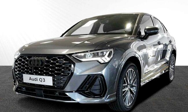 Audi Q3 Sportback S Line 35 TFSI 150KM S tronic, Pakiet CZERŃ PLUS, Alcantara