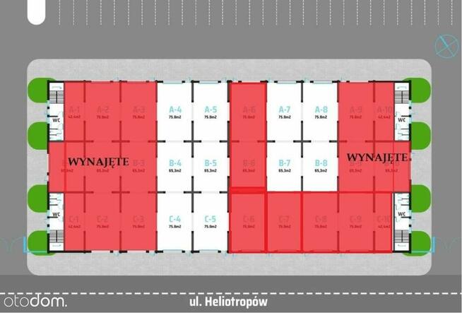 Warszawa, Nowy Magazyn+biuro, Wał Miedzeszyński