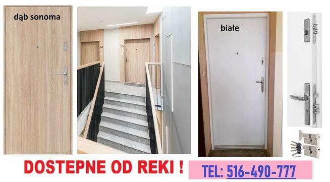 Drzwi Antywłamaniowe Zewnętrzne do BLOKU/KAMIENICY