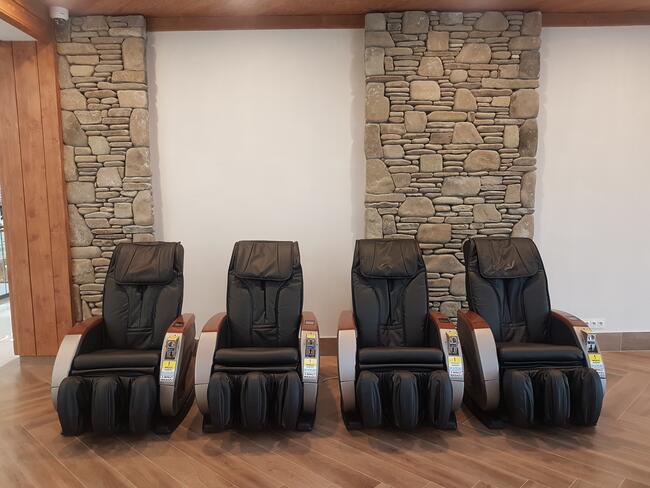 Wygodny Fotel masujący kilka rodzajów masażu fotel do masażu