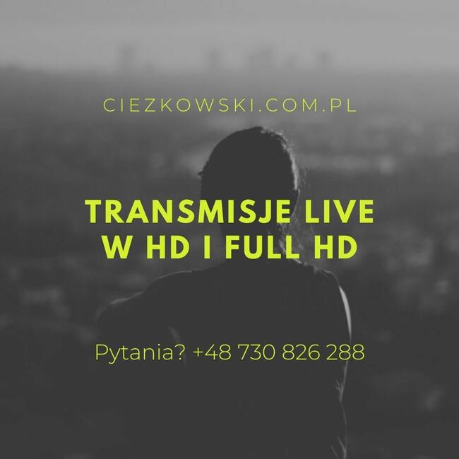 Transmisje LIVE Augustów - Pełna Obsługa FIRMA