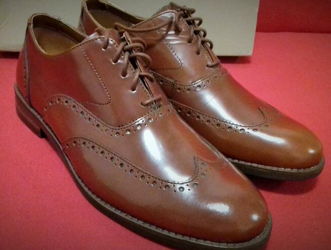 Clarks Edward Walk British Tan Leather