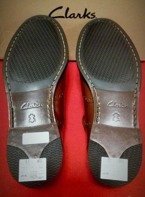 Clarks Edward Walk British Tan Leather