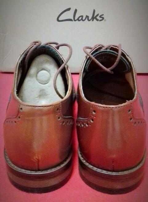 Clarks Edward Walk British Tan Leather