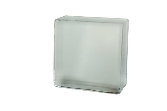 Cegła szklana Crystal Collection White 10 x 10 x 5