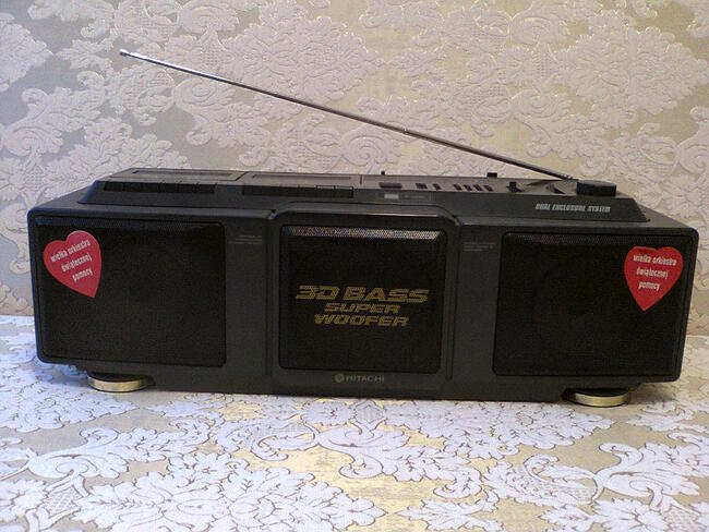 Radiomagnetofon HITACHI TRK-3D50E