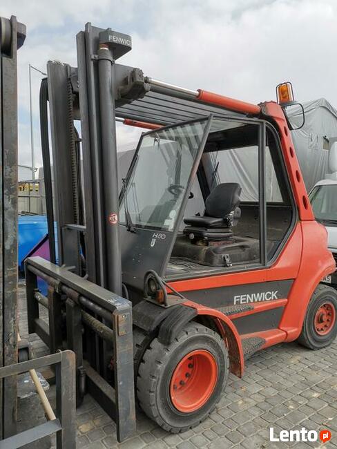 Wynajem wózka widłowego udźwig 8000 kg