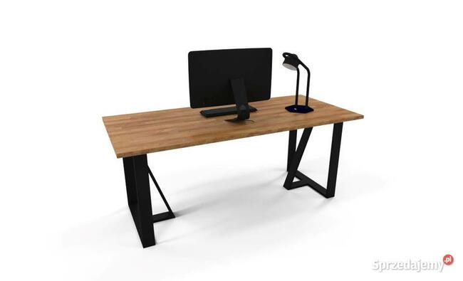 Nogi do stołu loft czarne