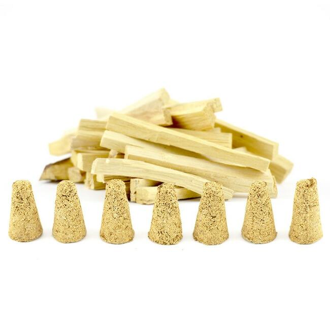 PALO SANTO 200G + 10 STOŻKÓW