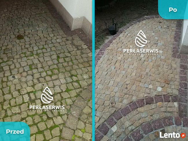 Mycie i Czyszczenie kostki brukowej - Perła Serwis