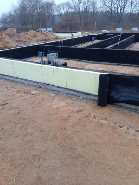 Budowa Domów Wykom stan zero Fundament