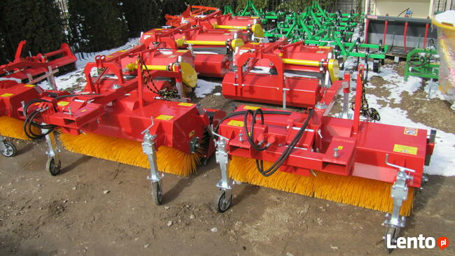 Zamiatarka 600/1200 wózek widłowy