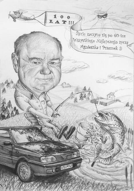 Portret, pejzaż, na zamówienie, w sam raz na prezent !!