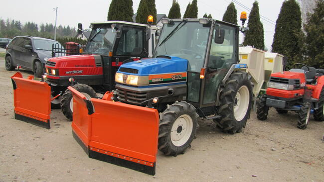 Pług do śniegu Yanmar Kubota Iseki