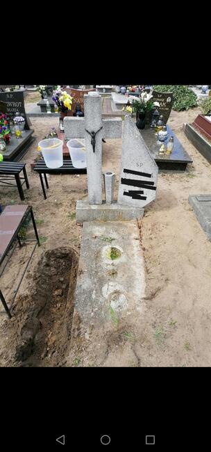 NAGROBKI CZYSZCZENIE PODNOSZENIE RENOWACJE POMNIKÓW