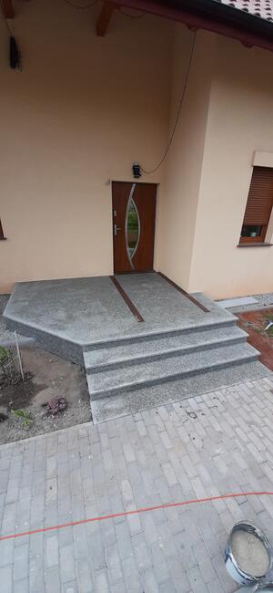 Schody granitowe ,parapety, blaty