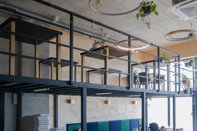 Schody antresole regały barierki ścianki loft kompleksowo