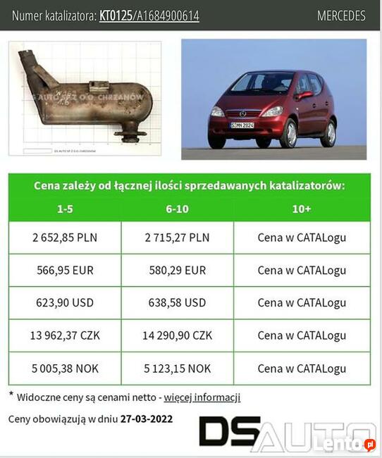 Skup katalizatorów|skup monolitu|skup filtrów dpf