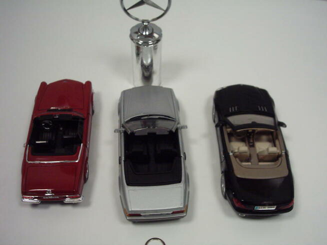 Model Mercedes-Benz W 113 280 SL .W 129 500 SL