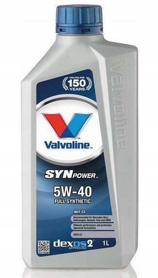 VALVOLINE SYNPOWER MST C3 5W40 5L KATOWICE