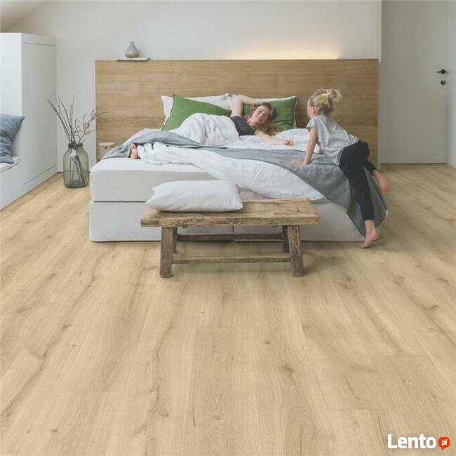 Panele Quick Step Dąb pustynny naturalny jasny Kraków MJ355