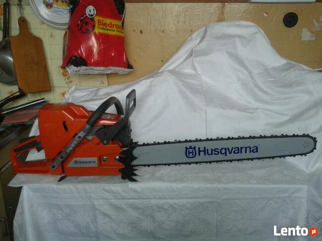 duża piła HUSQVARNA 395 XP moc 7.1KM pilarka mocna