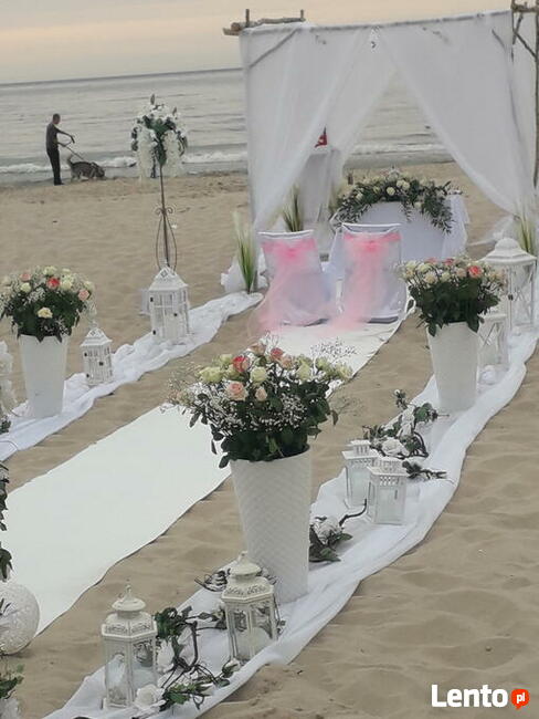 Dekoracje ślubne weselne