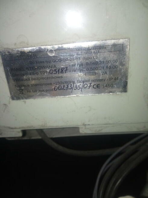 Termet Typ GCO-DZ-21-03 płyta główna