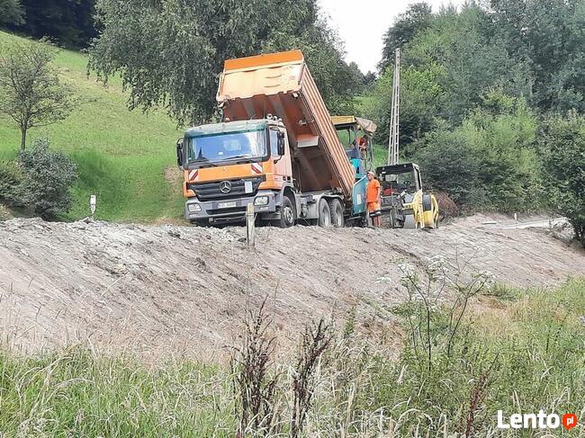 Sprzedaż i dostawa kruszyw drogowych, budowlanych, ozdobnych