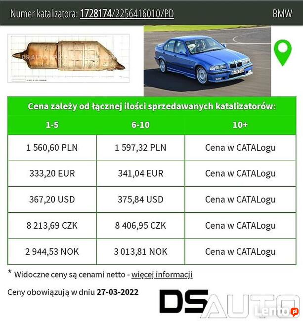 Skup katalizatorów|skup monolitu|skup filtrów dpf
