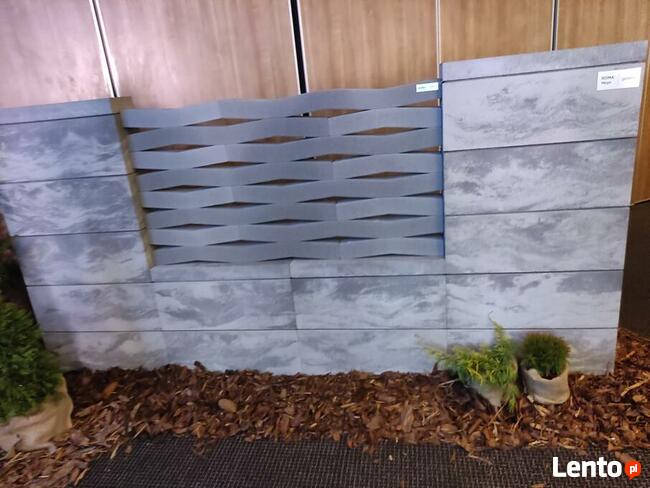 Ogrodzenie betonowe panele panel kombo Ogrodzenia płot Jonie