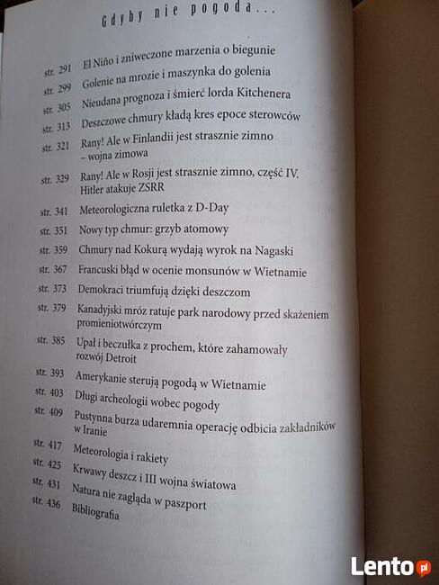 Gdyby nie pogoda... Jak pogoda zmieniała historię Laura Lee