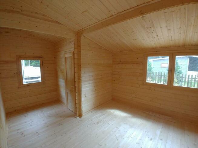 Drewniany domek letniskowy Weekend III 32 + 11 m2