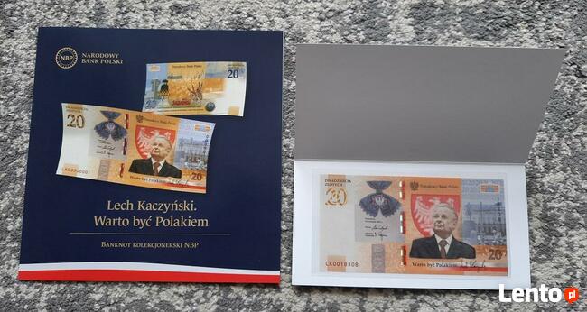 Banknoty - Lech Kaczyński.