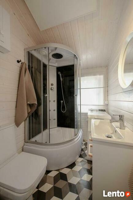 DREWNIANY DOMEK LETNISKOWY WEEKEND 25 + 8 M2