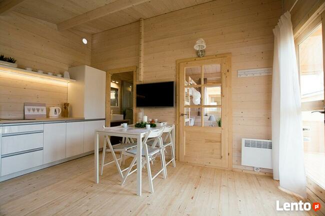 DREWNIANY DOMEK LETNISKOWY WEEKEND 25 + 8 M2