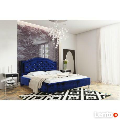 *Widowiskowe łożko JASMIN 140x200 z materacem, każdy kolor