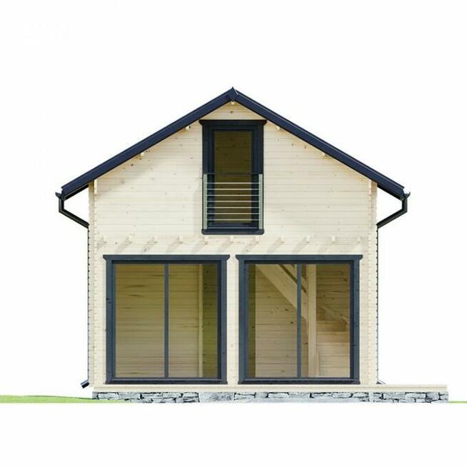 DREWNIANY DOMEK JAN III 65 + 27 M2