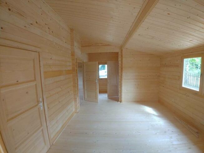 Drewniany domek letniskowy Weekend III 32 + 11 m2