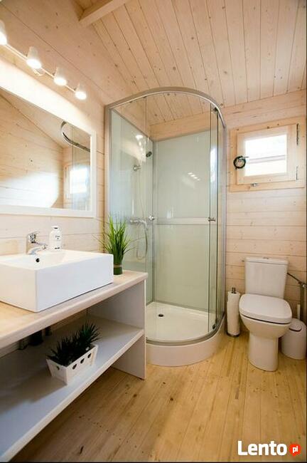 DREWNIANY DOMEK LETNISKOWY WEEKEND 25 + 8 M2