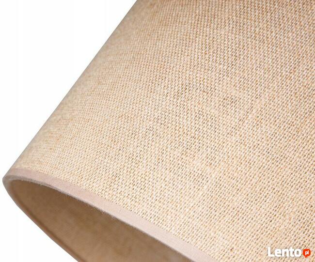 KINKIET ŚCIENNY NOWOCZESNY PLAFON ABAŻUR BOHO JUTA Naturalny