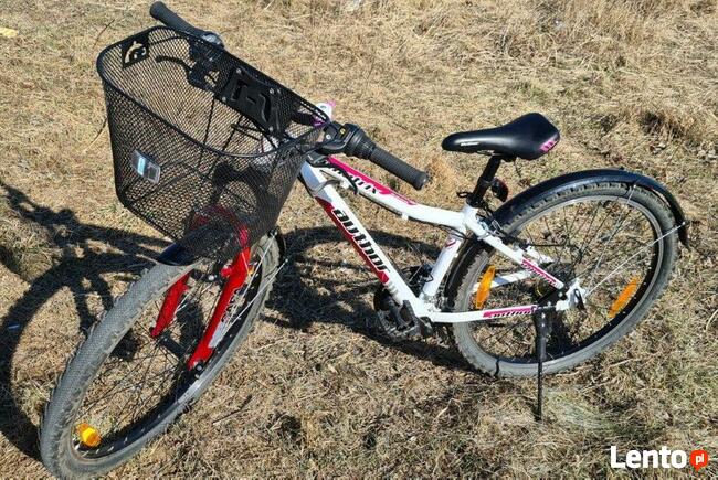 rower Author A-Matrix 26 biało-czerwony, rama alu 13,5